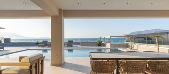 LUXURY VILLA EOS BEACHFRONT  20 metres from the sea
