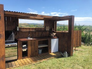 Àrea exterior de l'allotjament