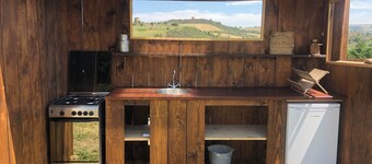 Deux Tepees Equipe Pour 4 Personne Avec Cuisine Dété sur Terrain 350m2