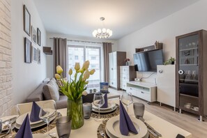 Dining - Ferienwohnung am Meer, Urlaub auf der Insel Usedom, Apartment Morski (Swinoujscie)