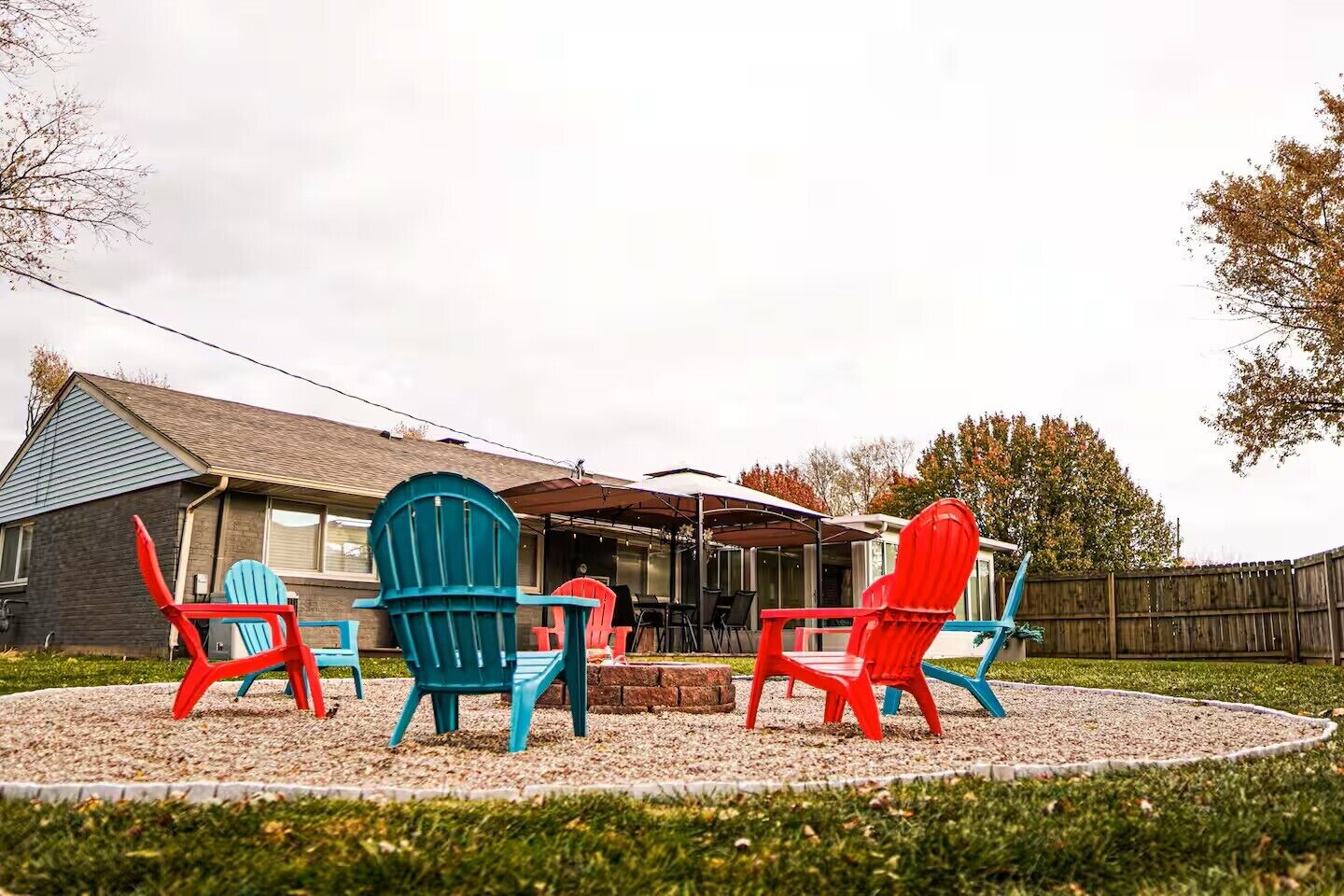 Overnattingsstedets uteområder