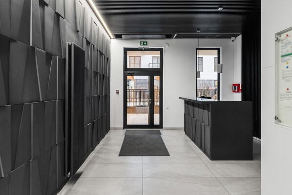 Lobby - One bedroom with terrace, 5 minutes from National Stadium (Warszawa)