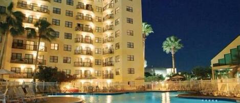 Indoor pool, a heated pool
