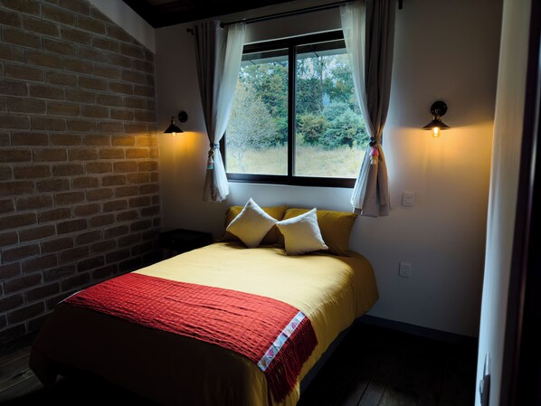 Familien-Ferienhütte | 2 Schlafzimmer, Bettwäsche aus ägyptischer Baumwolle