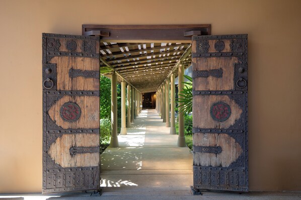 Façade de l’hébergement