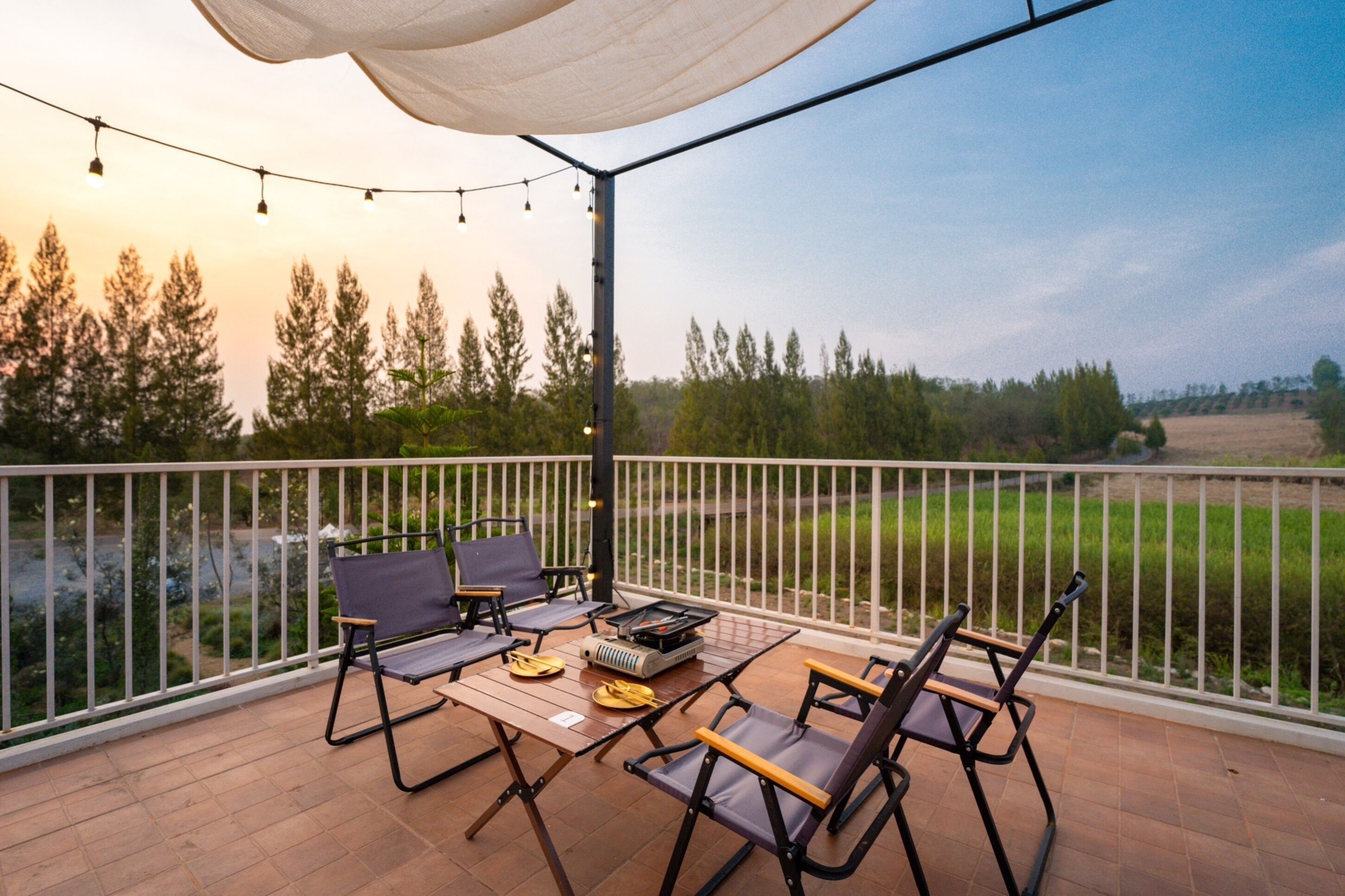 Terraza en la azotea