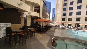 Udendørs pool, opvarmet pool