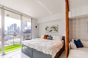 1 bedroom, iron/ironing board, free WiFi, bed sheets