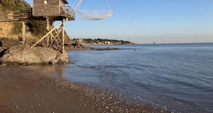 Maison familiale a 15 mn Ă pied des plages