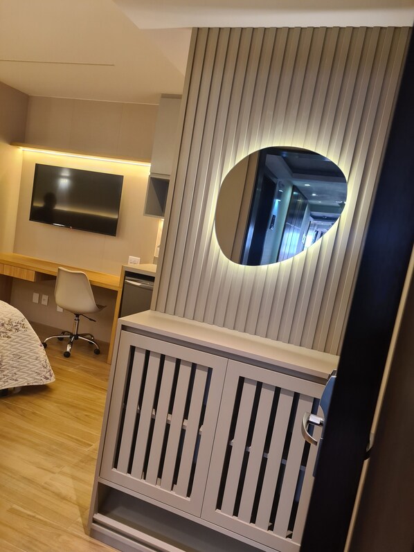 1 bedroom, in-room safe, desk, WiFi - Flat, Excelente Localização, Recém Reformado, Proximo Avenida Paulista (Paraíso São Paulo)