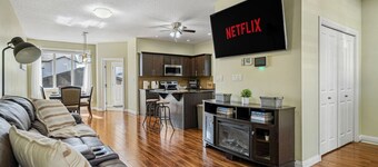 5BR Home » AC » Henday Access » King Bed » Netflix
