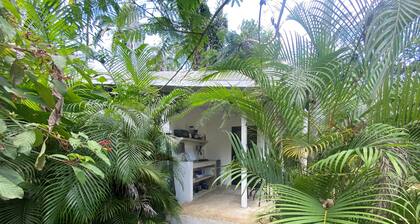 Jungle Casita with bathtub, outdoor shower and kitchen