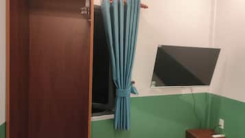 Economy Double Room Single Use, City View | Premium bedding, memory foam beds, blackout drapes, soundproofing