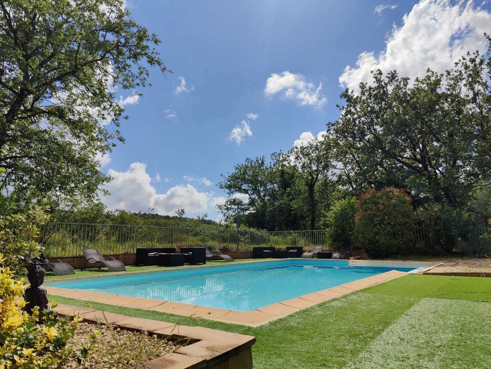 Seasonal outdoor pool