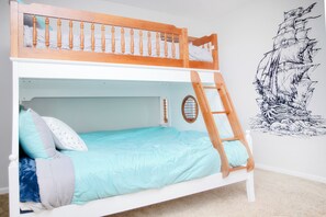 6 bedrooms, desk, iron/ironing board, travel crib - Two-Home Coastal Compound with Pool & Hot Tubs (Rodanthe)