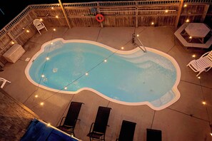 Outdoor pool, a heated pool - Two-Home Coastal Compound with Pool & Hot Tubs (Rodanthe)