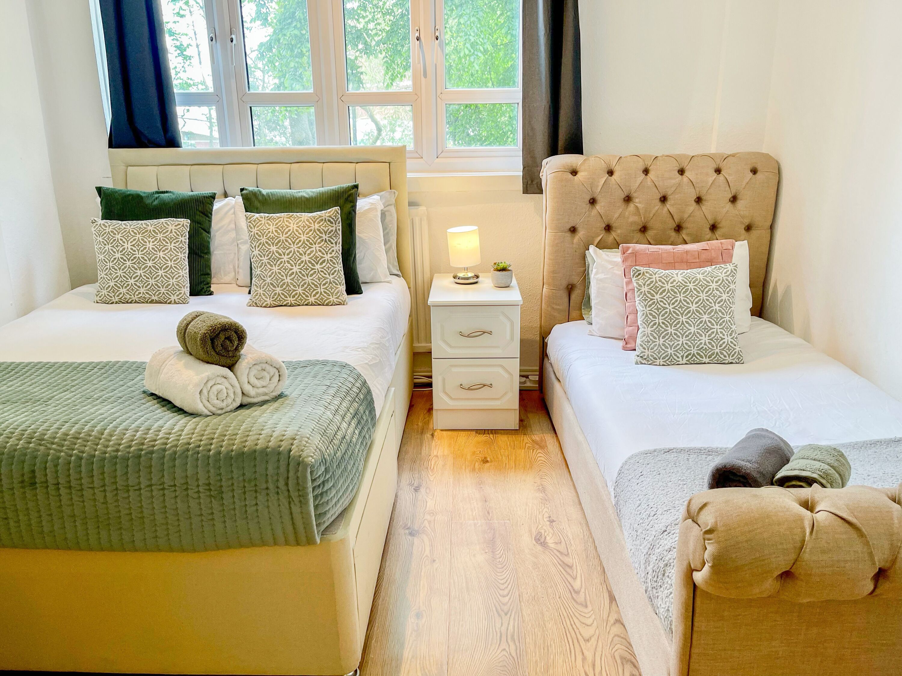 3 bedrooms, iron/ironing board, free WiFi, bed sheets