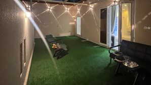 Terrace/patio - alaqeeq apartments  (Madinah)