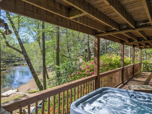 Schitz Creek in Lake Lure