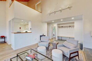 TV, table football, ping pong