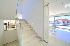Interior - Villa Sia with private pool, sea view and garage (Krk (Krk))