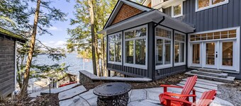 Exceptional 7 bed 5 bath cottage on Lake of Bays with captivating sunset views
