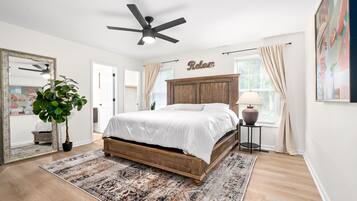 5 chambres, fer et planche Ă repasser, Wi-Fi, draps fournis