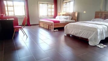 Family Double Room | Premium bedding, down comforters, free WiFi, bed sheets