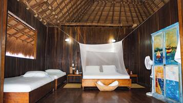 Chalet | 6 bilik tidur, Wi-fi percuma, cadar katil