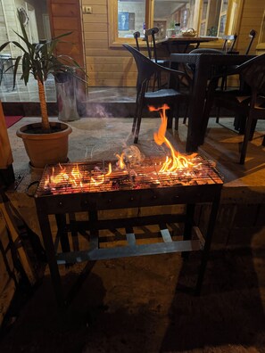 Aire de pique-nique/barbecue