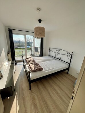 1 makuuhuone, vauvan matkasänky, ilmainen Wi-Fi