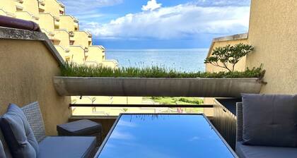 SE078- Senigallia, new sea front studio at the ''Pyramids''