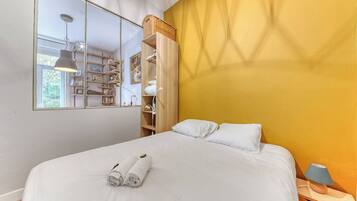 1 chambre, Wi-Fi, draps fournis