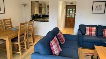 TV connectée, cheminée