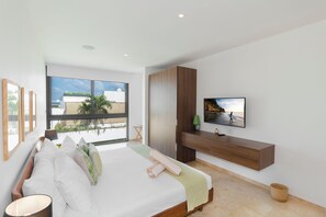 2 soverom, strykejern/-brett, reiseseng for barn og wi-fi (inkludert)