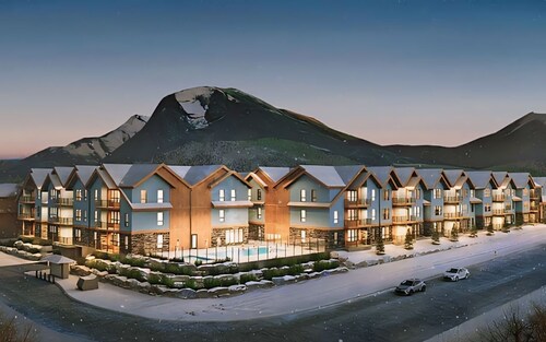 The view-Fabulous Retreat style suite in the mountains- Brand new-Pool -Canmore