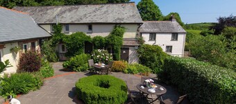 Historical large barn for large family gatherings nestled in North Devon
