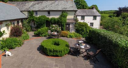 Historical large barn for large family gatherings nestled in North Devon