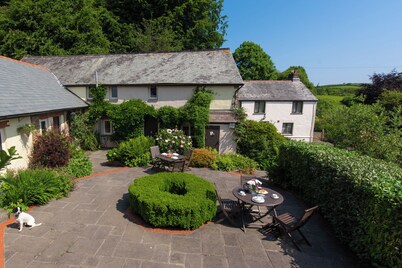 Historical large barn for large family gatherings nestled in North Devon