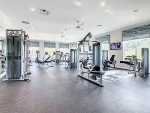 Fitness facility - Modern 4BR Home with Private Pool near Disney (Kissimmee)
