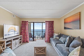 TV - ⭐️Sandpiper Dunes 1009 Epic Direct Ocean Front Pool⭐️ (Ocean City)