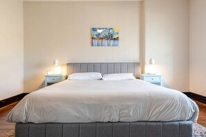 2 bedrooms, iron/ironing board, travel crib, free WiFi