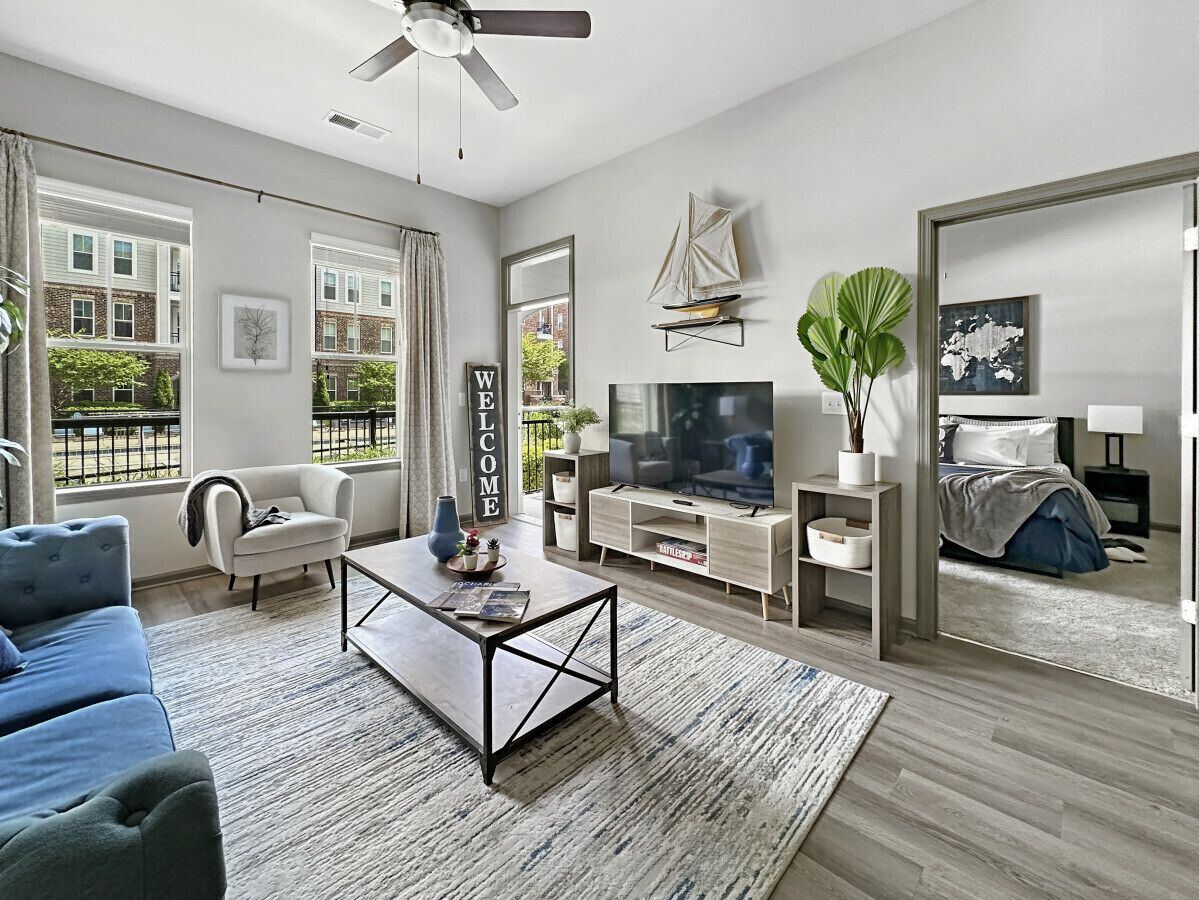 1 bedroom, desk, iron/ironing board, travel crib