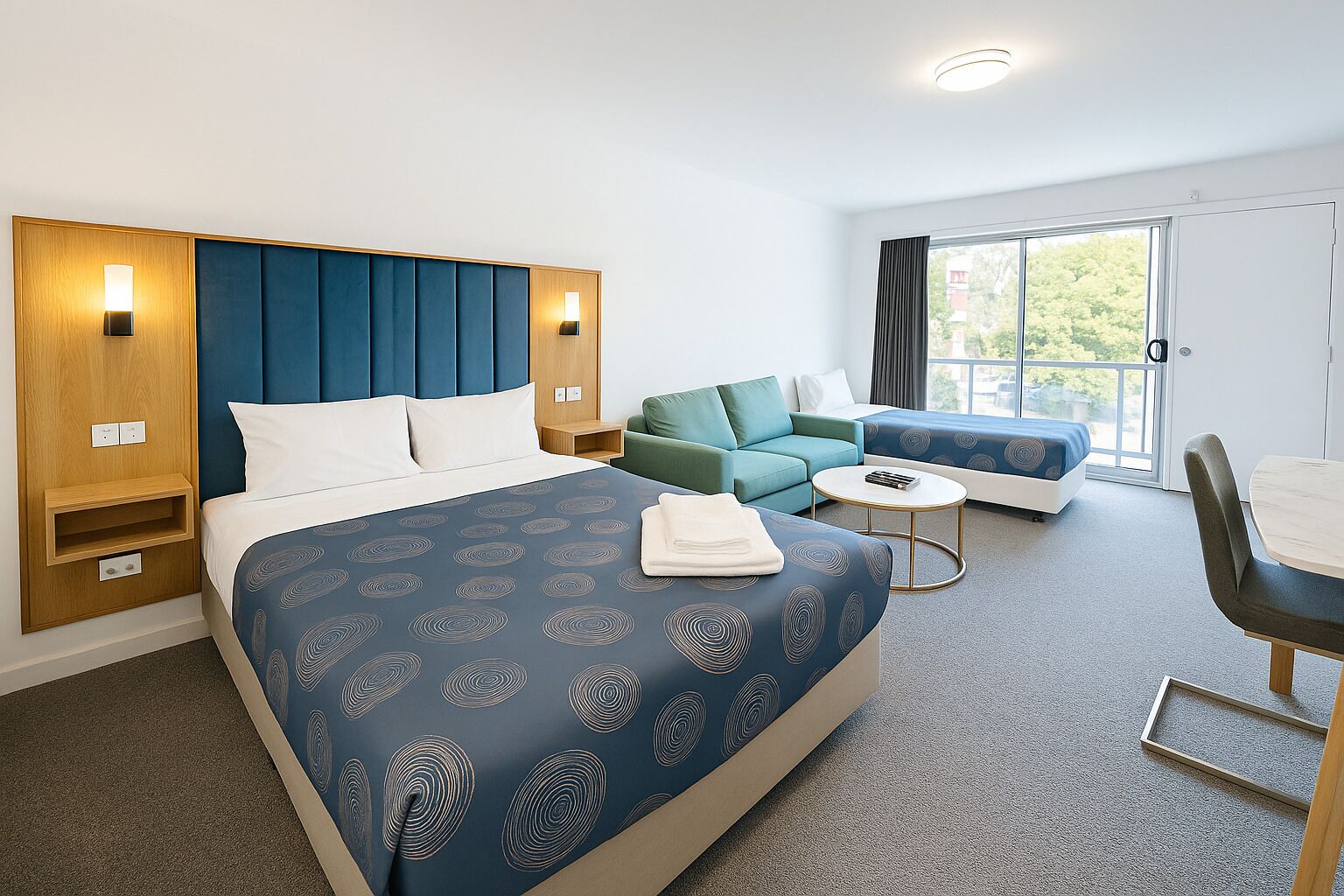 Chambres insonorisées, Wi-Fi gratuit, draps fournis