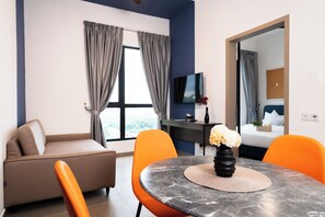 Seniorihuone, kaupunkinäköala | Näkymä kaupungille