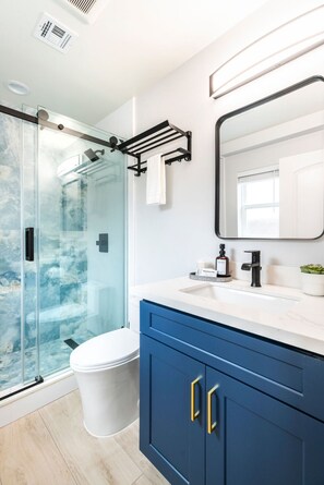 Assecador de cabells, tovalloles, sabó i xampú