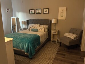2 chambres, fer et planche Ă repasser, Wi-Fi, draps fournis
