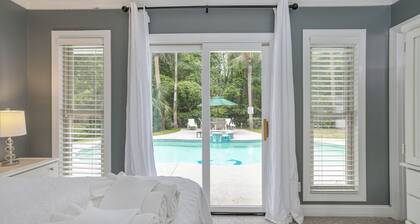 Family Home in Forest Beach w/ Pool&Spa, BBQ, Game Room | 2 Blocks to Beach