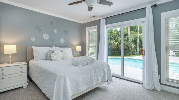 4 bedrooms, iron/ironing board, free WiFi, bed sheets