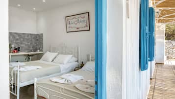 1 bedroom, iron/ironing board, free WiFi, bed sheets